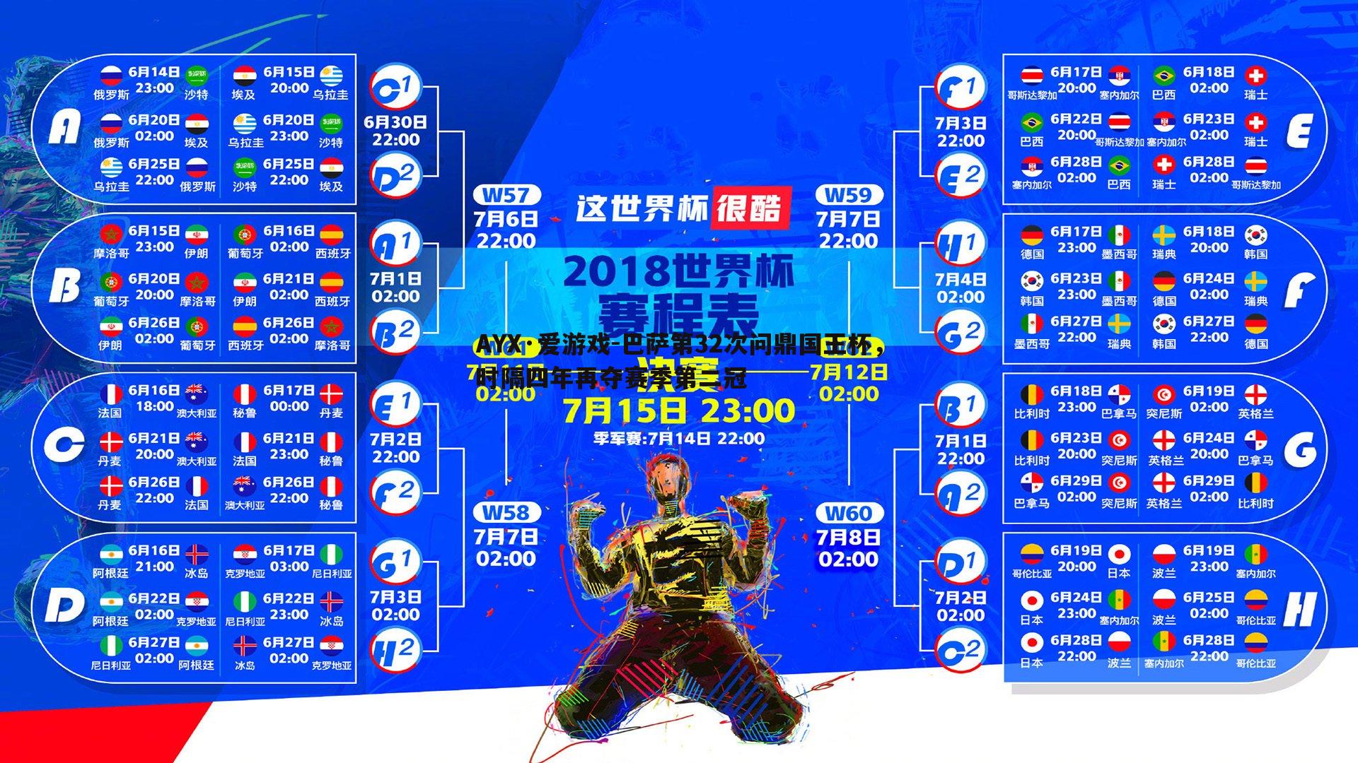 巴萨第32次问鼎国王杯，时隔四年再夺赛季第二冠